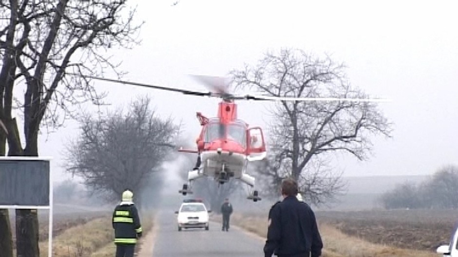 záchranársky vrtuľník