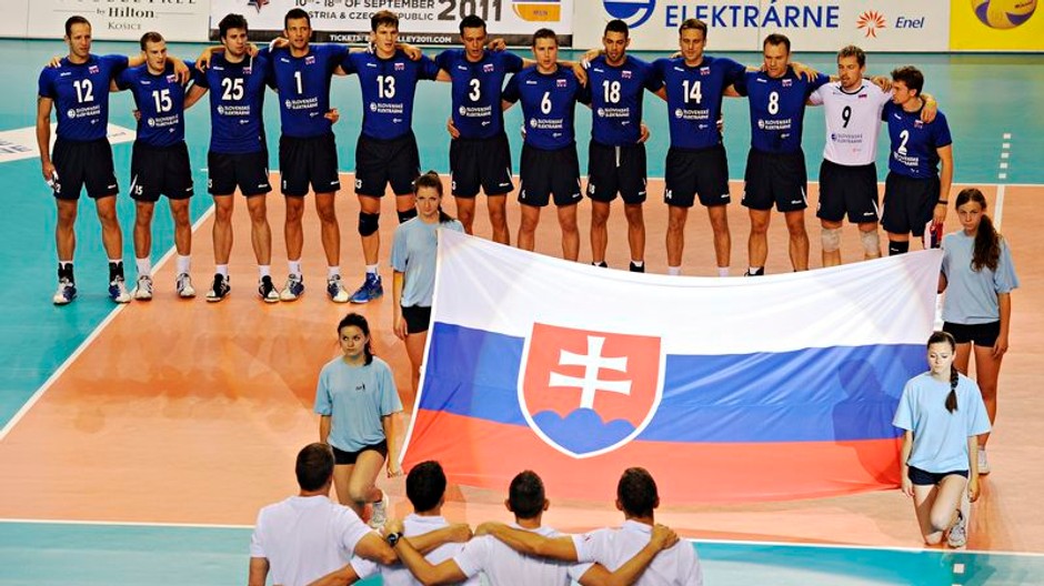 EL, volejbalisti Slovenska