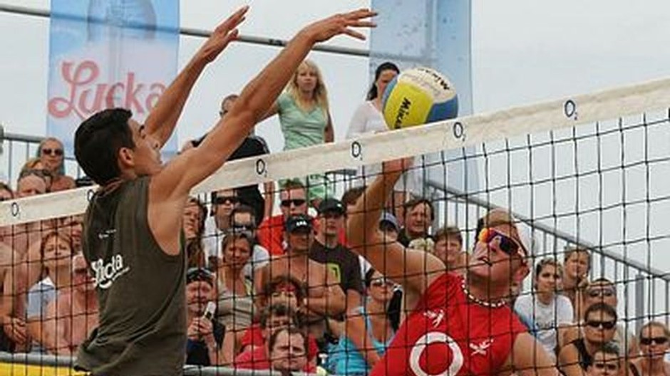 beach volejbal O2