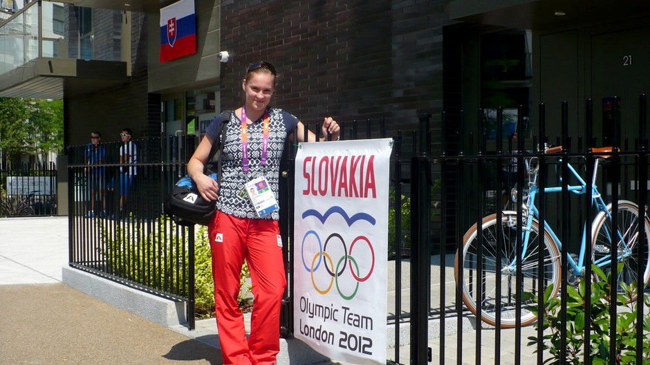 Homolová Londýn Olympic team