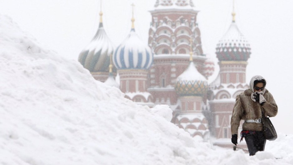 Rusko pod snehom