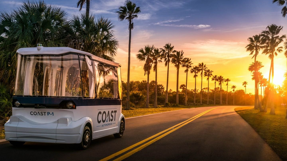 Autonómny minibus Coast P-1