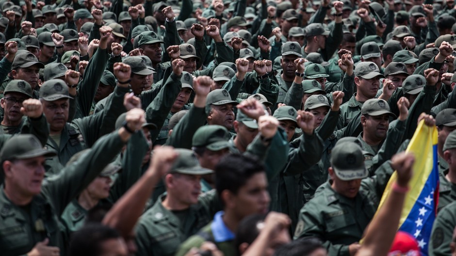 Venezuela vojenské cvičenie