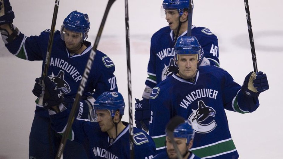 Hráči Vancouveru Canucks