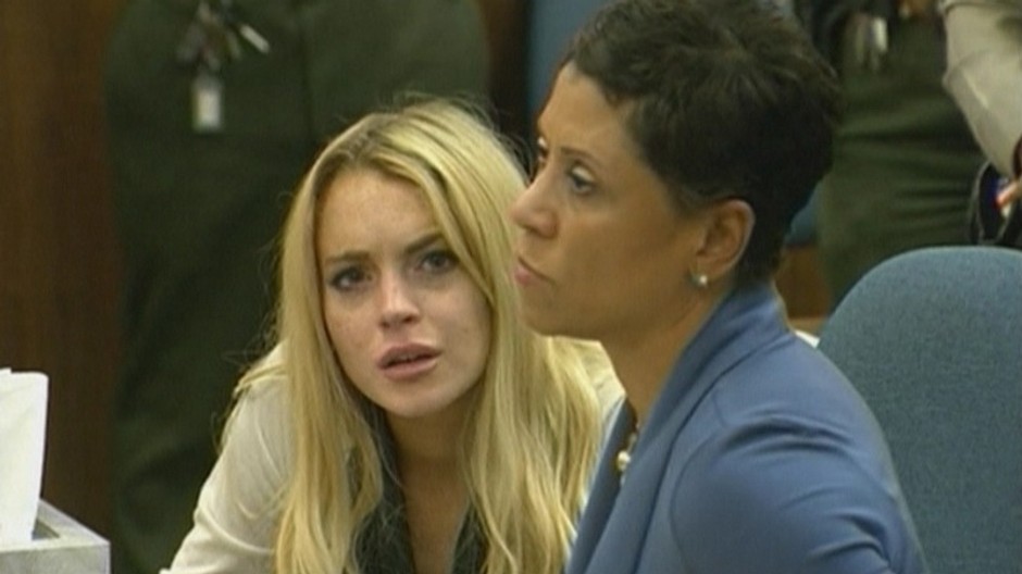 lindsay lohan na sude prip ravnicke, nechapavy vyraz