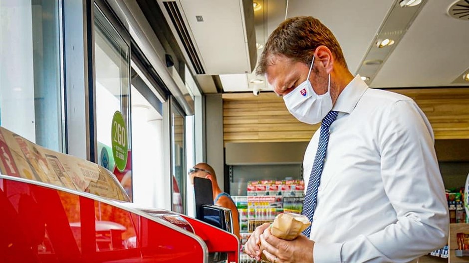 Igor Matovic s bagetou