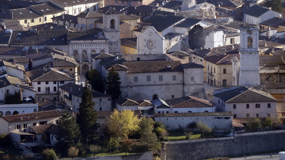Zemetrasenie, Taliansko, Marche