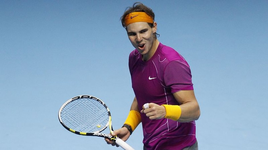 Rafael Nadal na Masters v Londýne