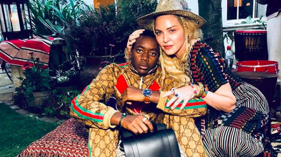 Madonna so synom Davidom