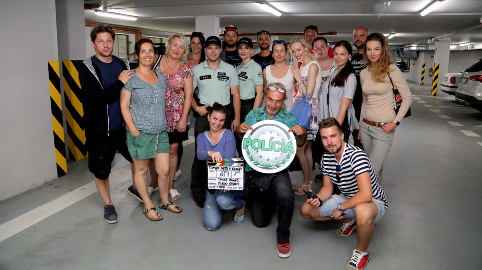 Policajti v akcii, seriál, účinkujúci, hromadná fotografia