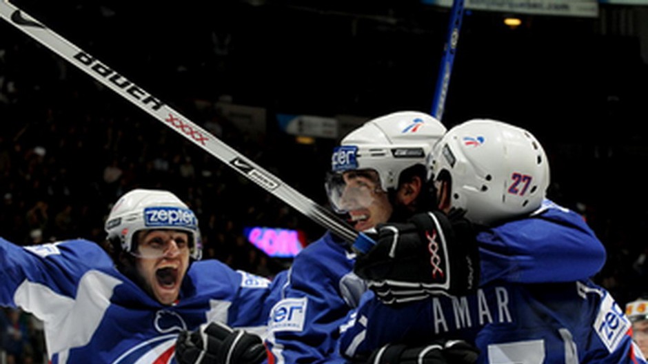 hokej: Francúzi sa tešia