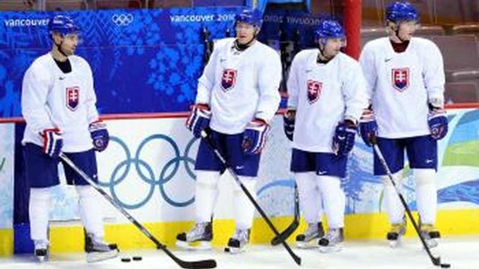 Slováci na tréningu