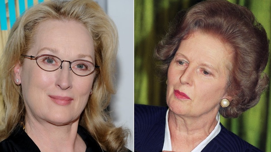 Meryl Streepová a Margaret Thatcherová