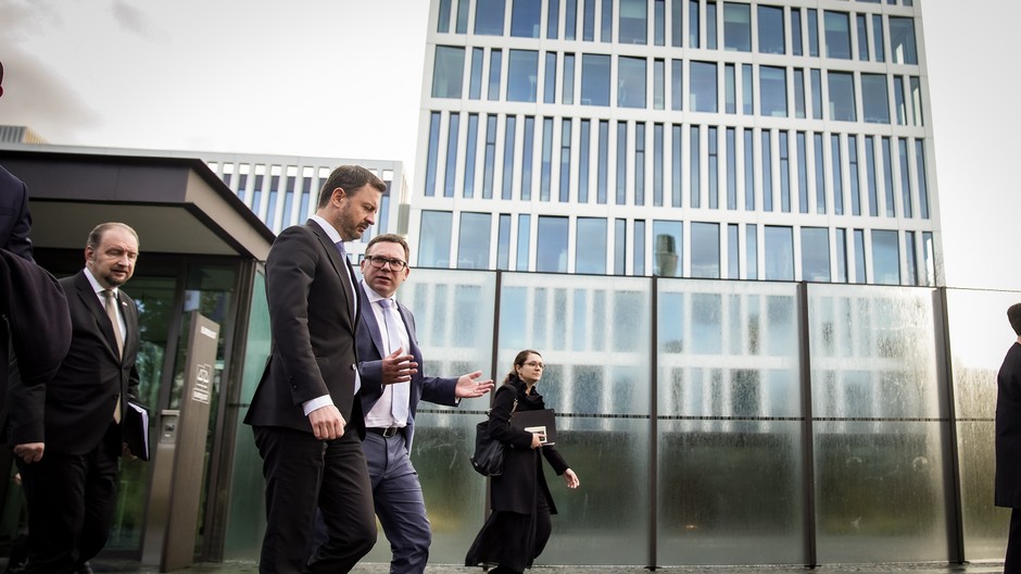 Eduard Heger na návšteve v Eurojustu v Haagu