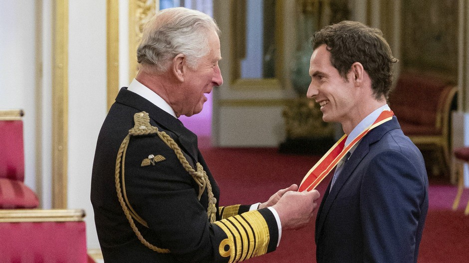 Andy Murray a princ Charles