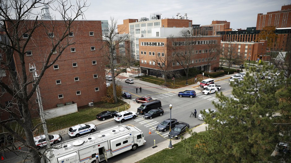 Ohio, škola, polícia, streľba