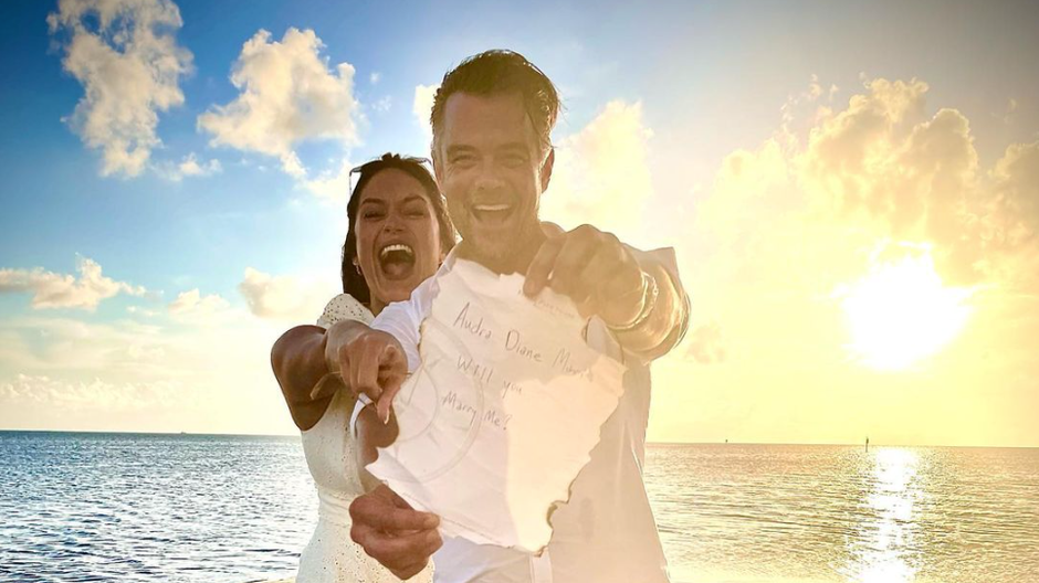 Josh Duhamel s manželkou Audrou