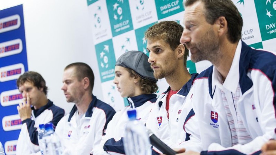 Daviscupový tím Slovenska na TK