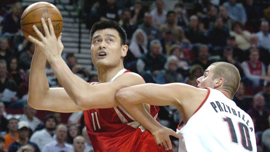 NBA, Jao Ming, Houston, Portland