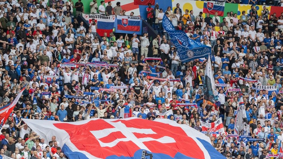 Podpora slovenských fanúšikov počas ME 2024