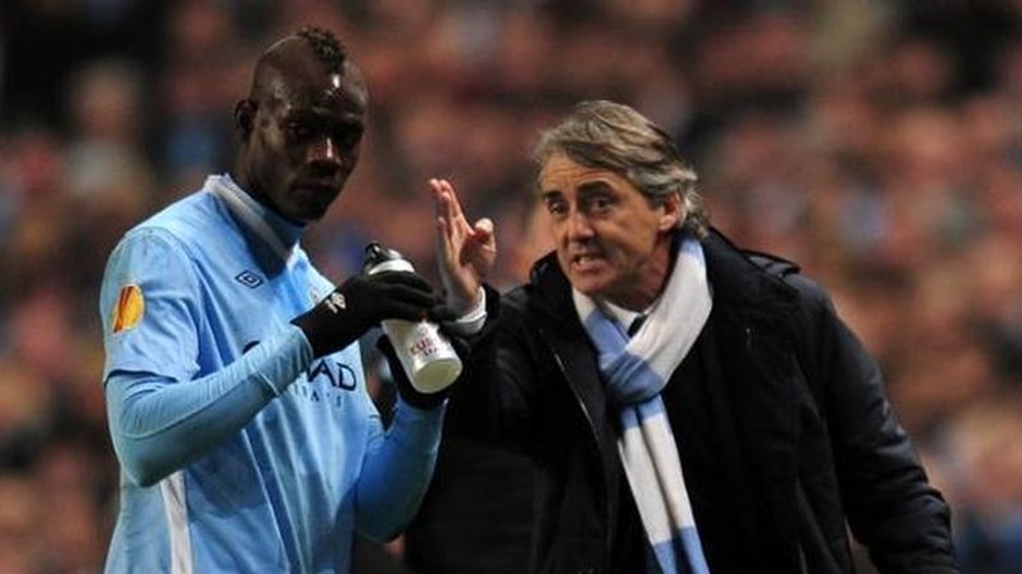 Mancini a Balotelli