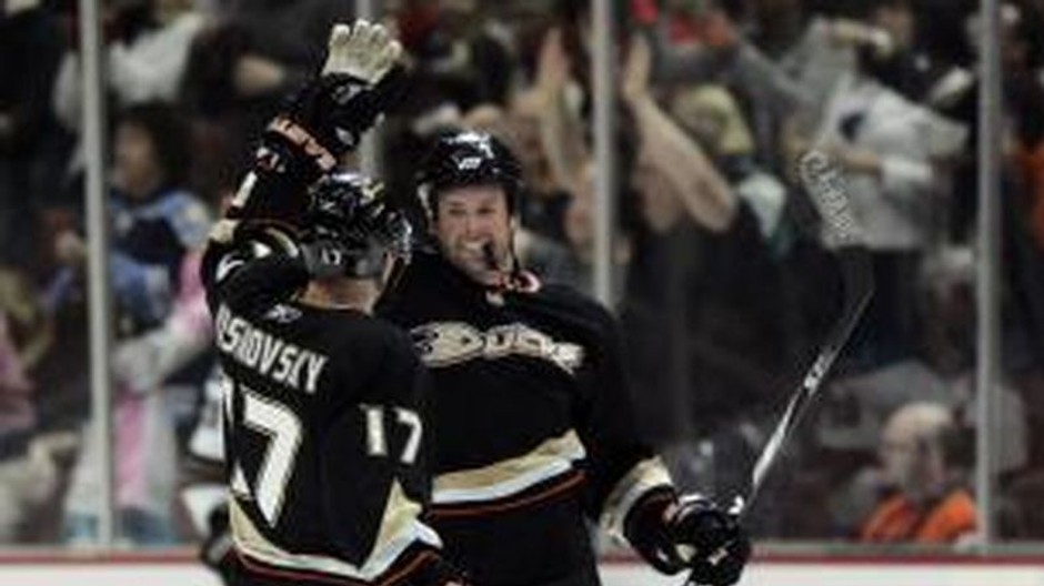 Višňovský Anaheim po góle