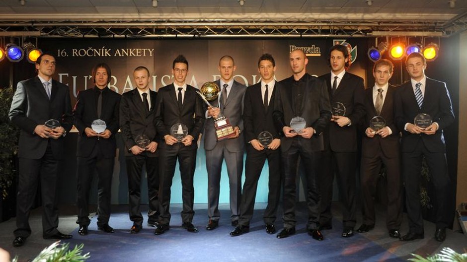 10 najlepších futbalistov roka 2008