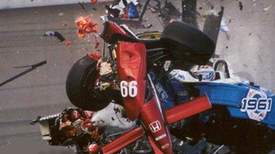IndyCar crash