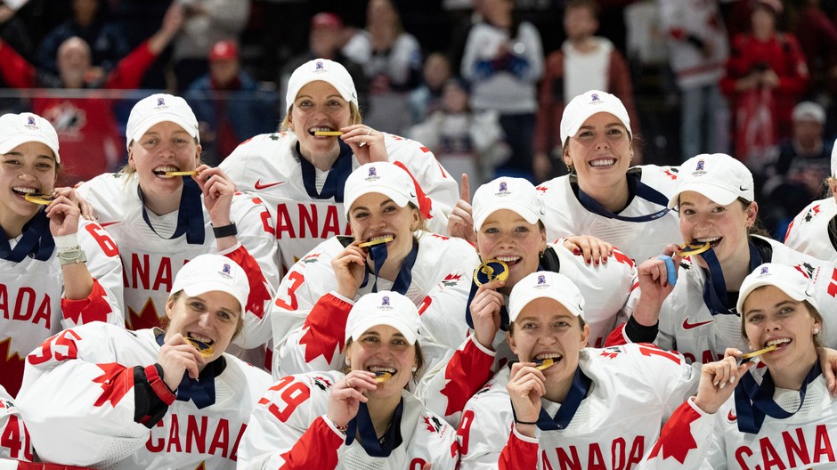 USA Kanada Hokej Ženy MS Finále (2)