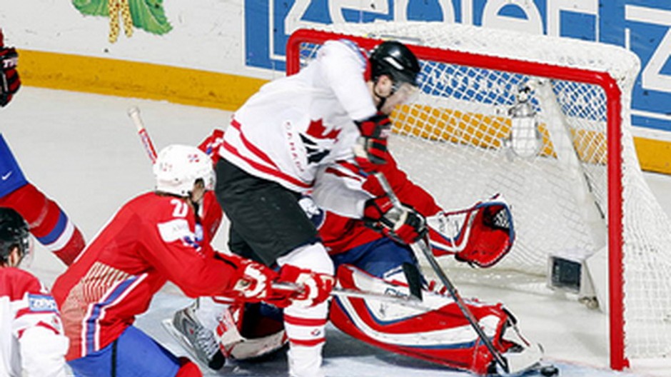 Kanada dáva gól Nórsku