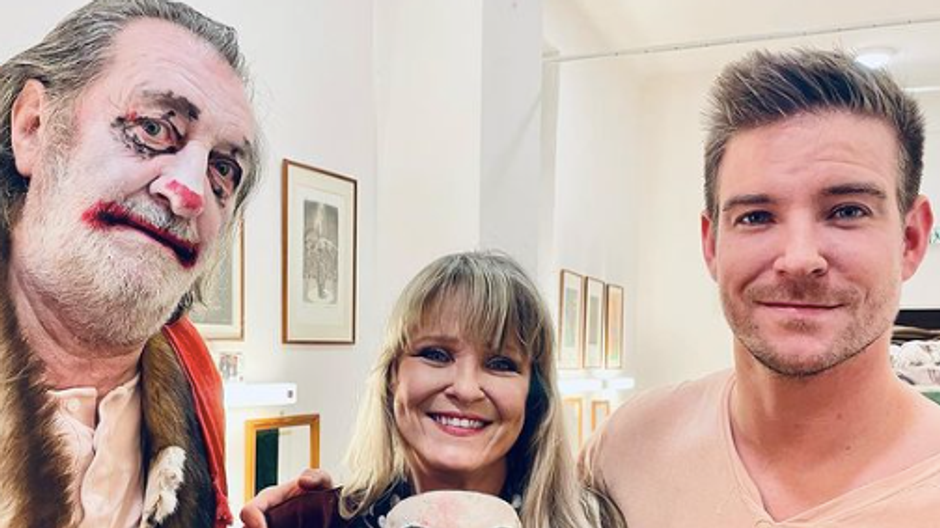 Bolek Polívka, Chantall Poullain a ich syn Vladimír