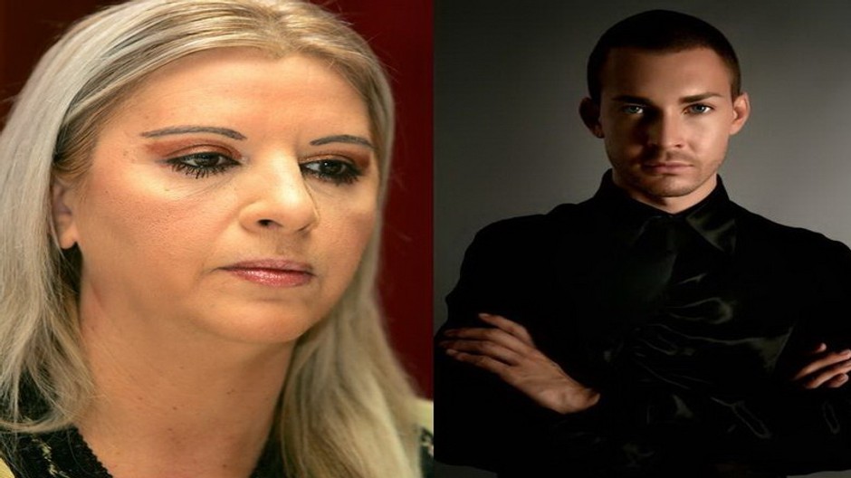 Nora Mojsejová a jej vizážista Alex