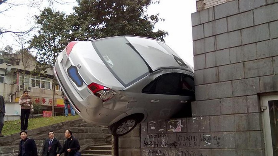 Kuriózne parkovanie