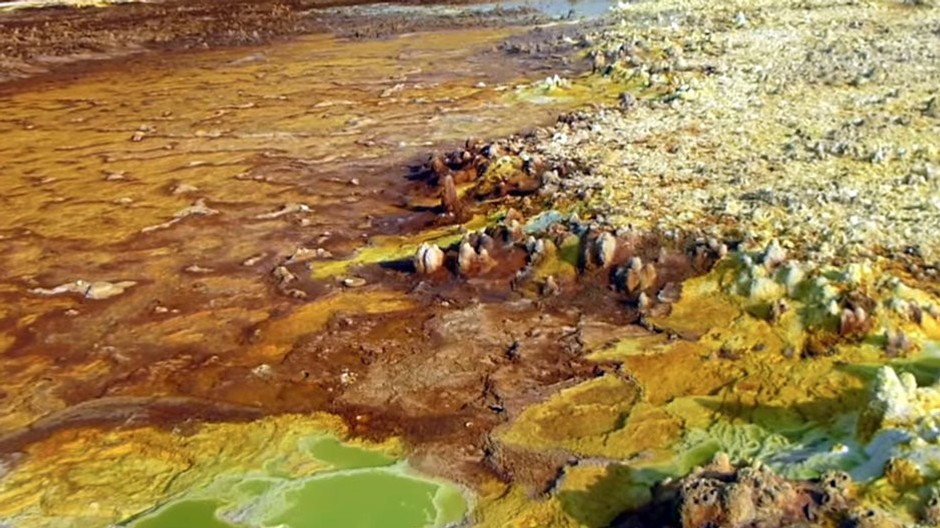 V Etiópii majú bránu do pekiel. Takto vyzerá Danakilská preliačina