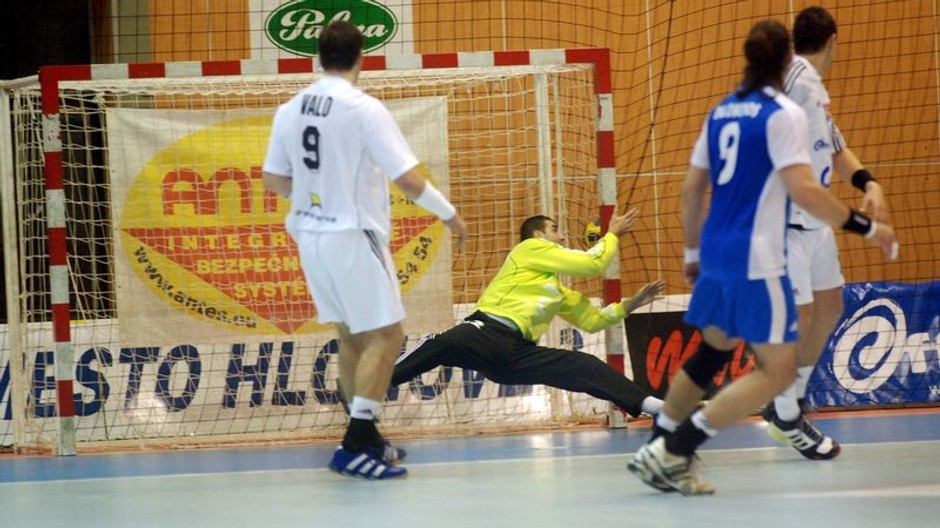 hádzaná, muži,SR-Grécko, Valo, Štochl