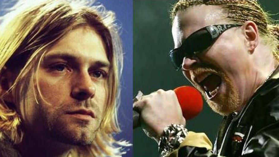 Kurt Cobaine vs. Axl Rose