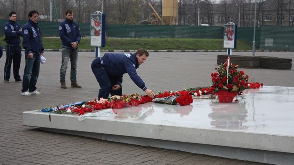 hokejisti Slovana v Jaroslavli