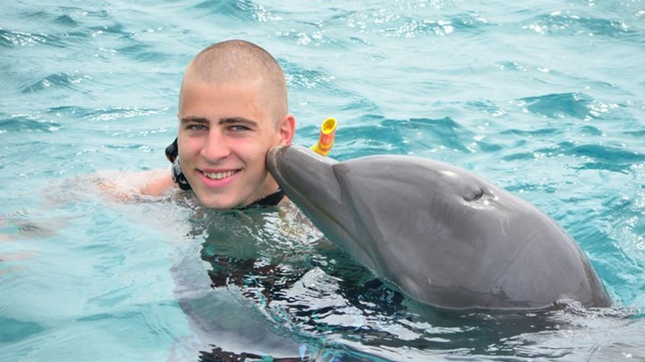 Sagan s delfínom
