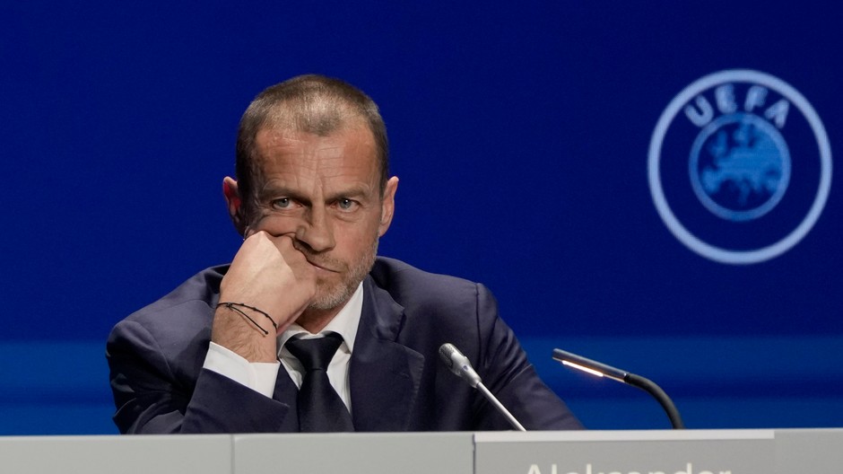 Prezident Únie európskych futbalových zväzov (UEFA) Aleksander Čeferin