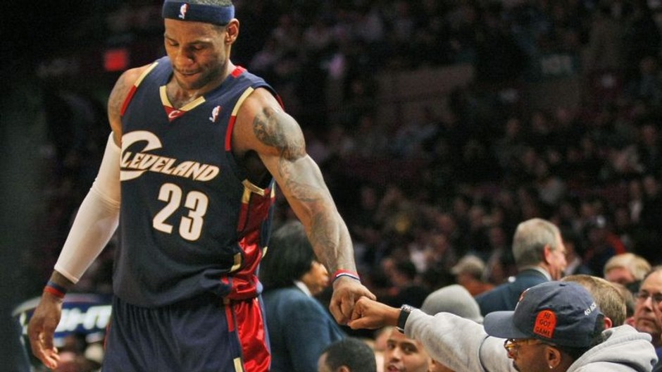 LeBron s divákom