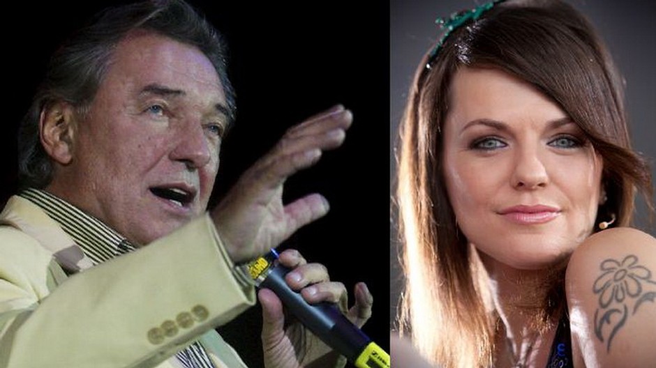 Karel Gott a Marta Jandová, montáž