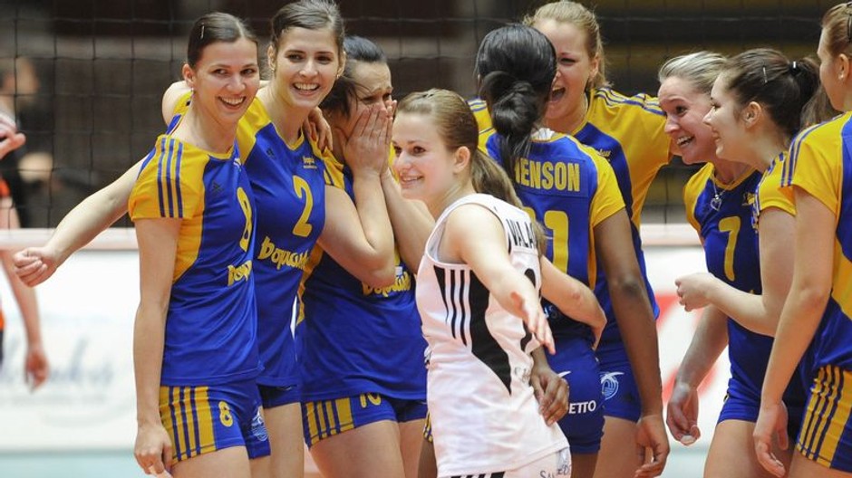 Volejbalistky Doprastavu