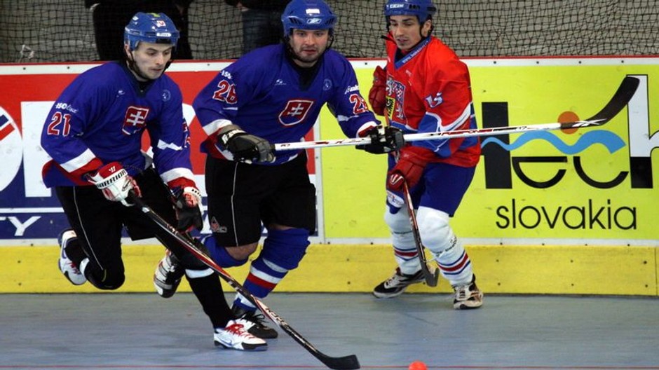 Hokejbal SR vs ČR