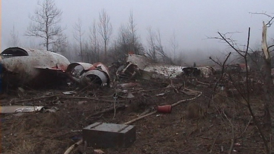 Kaczynski nehoda vrak2