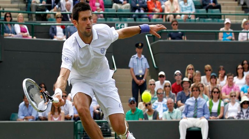 Novak Djokovič na Wimbledone
