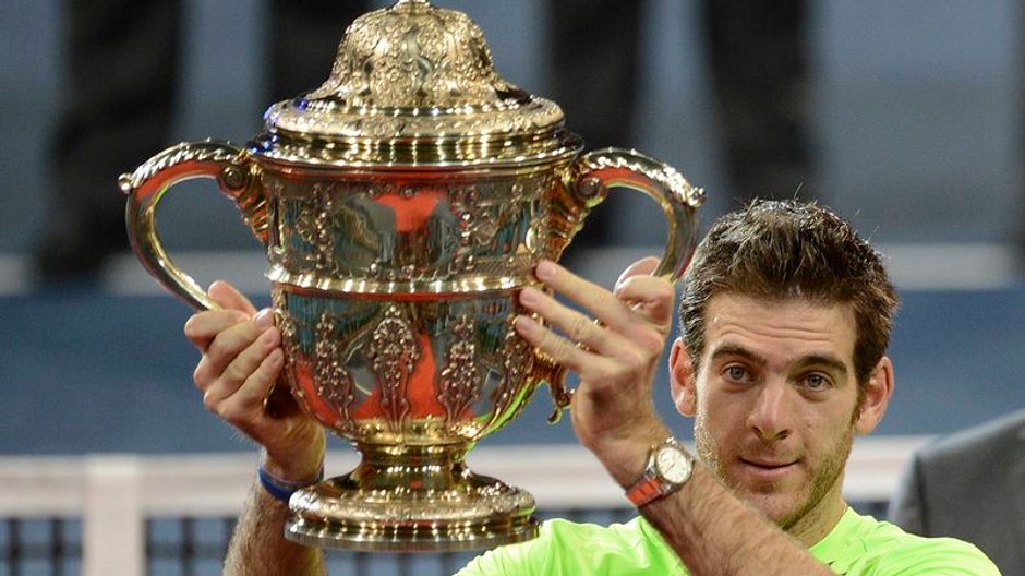 Del Potro s pohárom