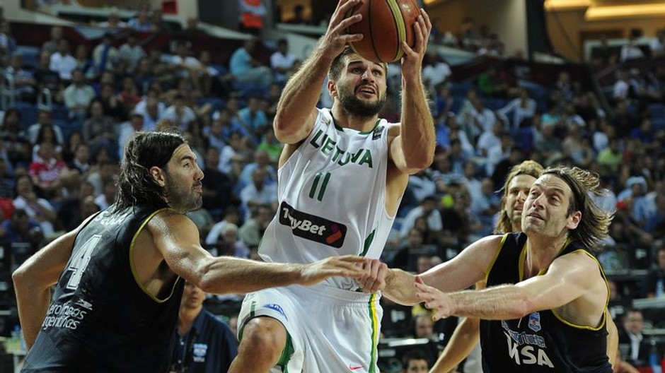 MS Litva-Argentína basket