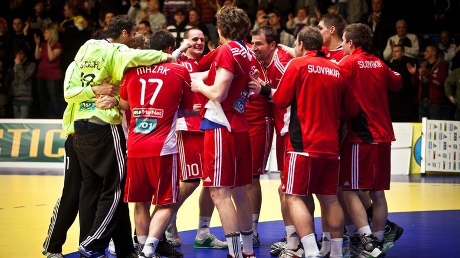 radosť hádzanárov Slovenska