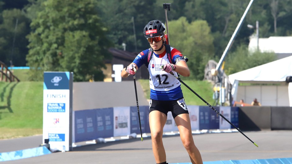 Biatlonistka Michaela Straková