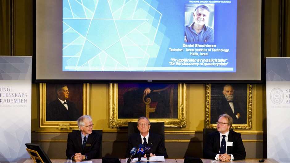 Nobelova cena chémia Daniel Shechtman